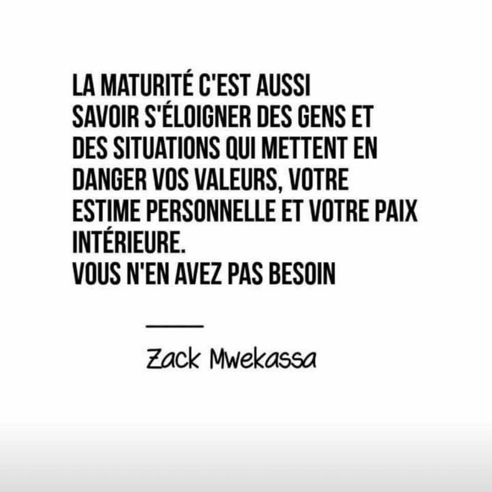 Une personne ne prend jamais ses distances pour rien