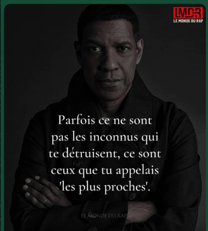 Fais attention à celui avec qui tu partages tes faiblesses.