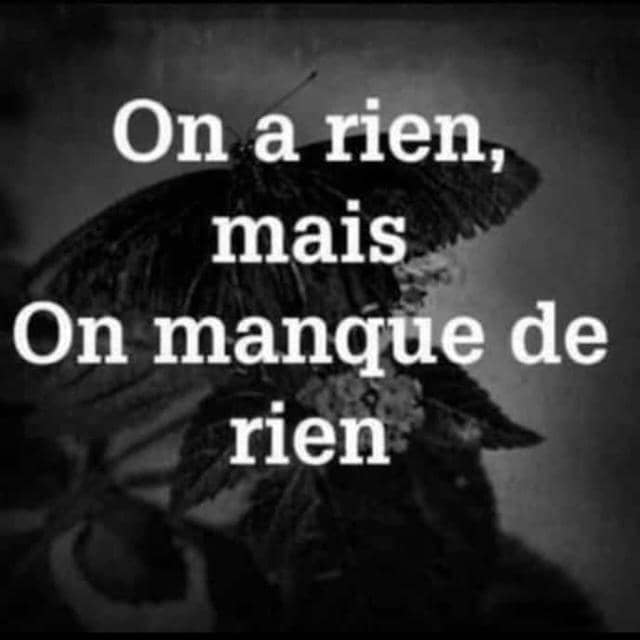 Il faut simplement te rendre heureux avec ce que tu gagnes.