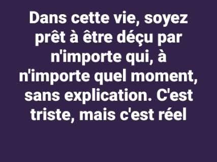 La sincérité et l'honnêteté sont des mots que les gens ne connaissent plus