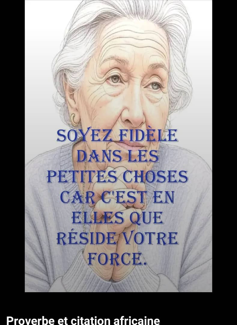Se donner du mal pour les petites choses, c'est parvenir aux grandes choses avec le temps